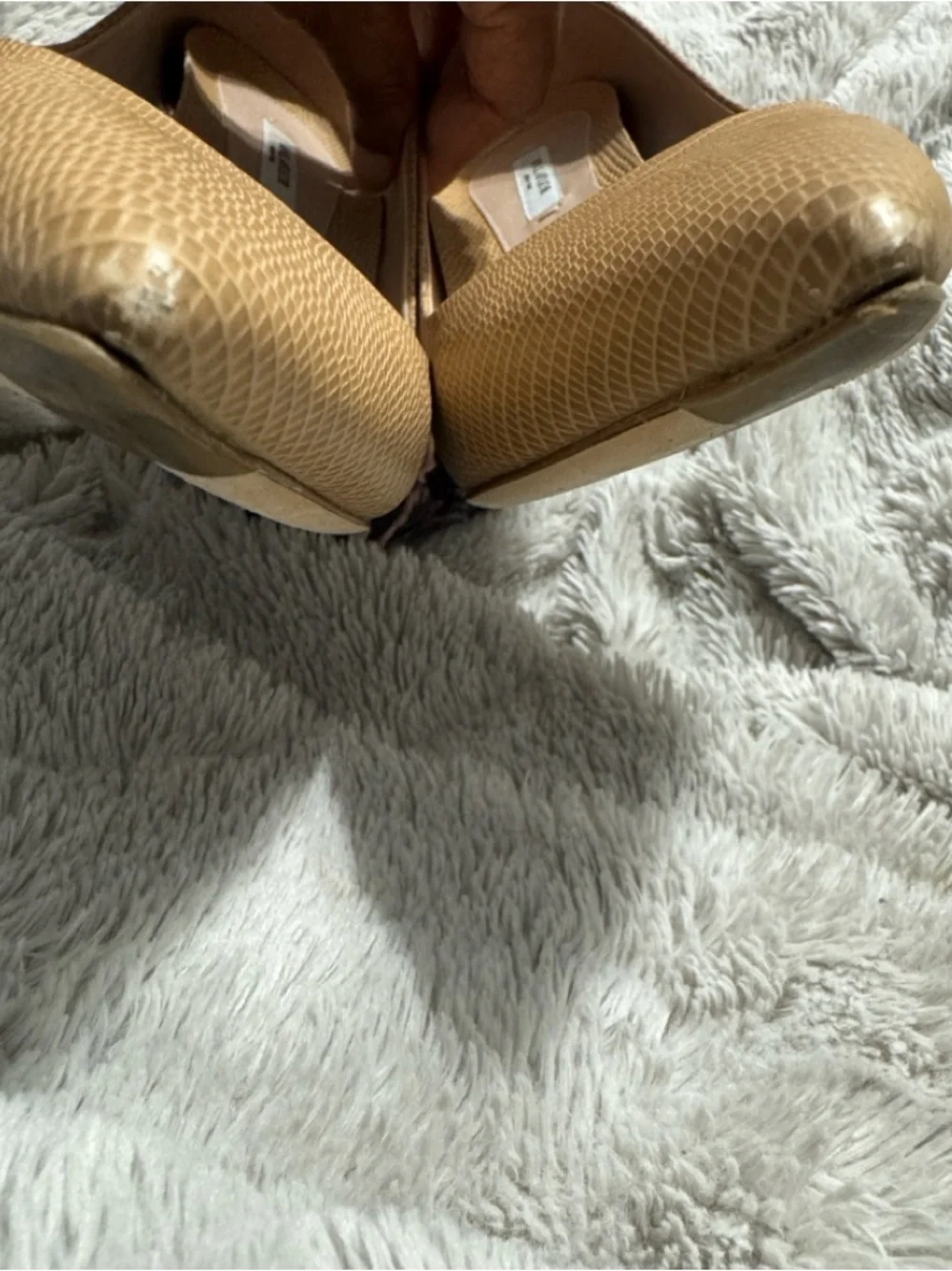 M.M.LaFleur Ginger Pumps - Embossed Lizard in Wheat EU 39.5/US 8.5/9 - Picture 10 of 12